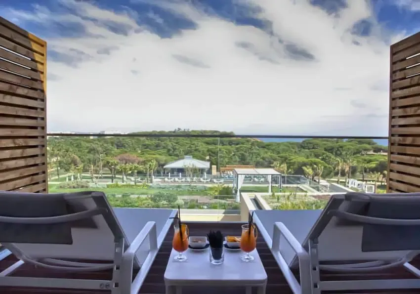 Traumhafter Ausblick aus den Zimmern des EPIC SANA Algarve Hotel