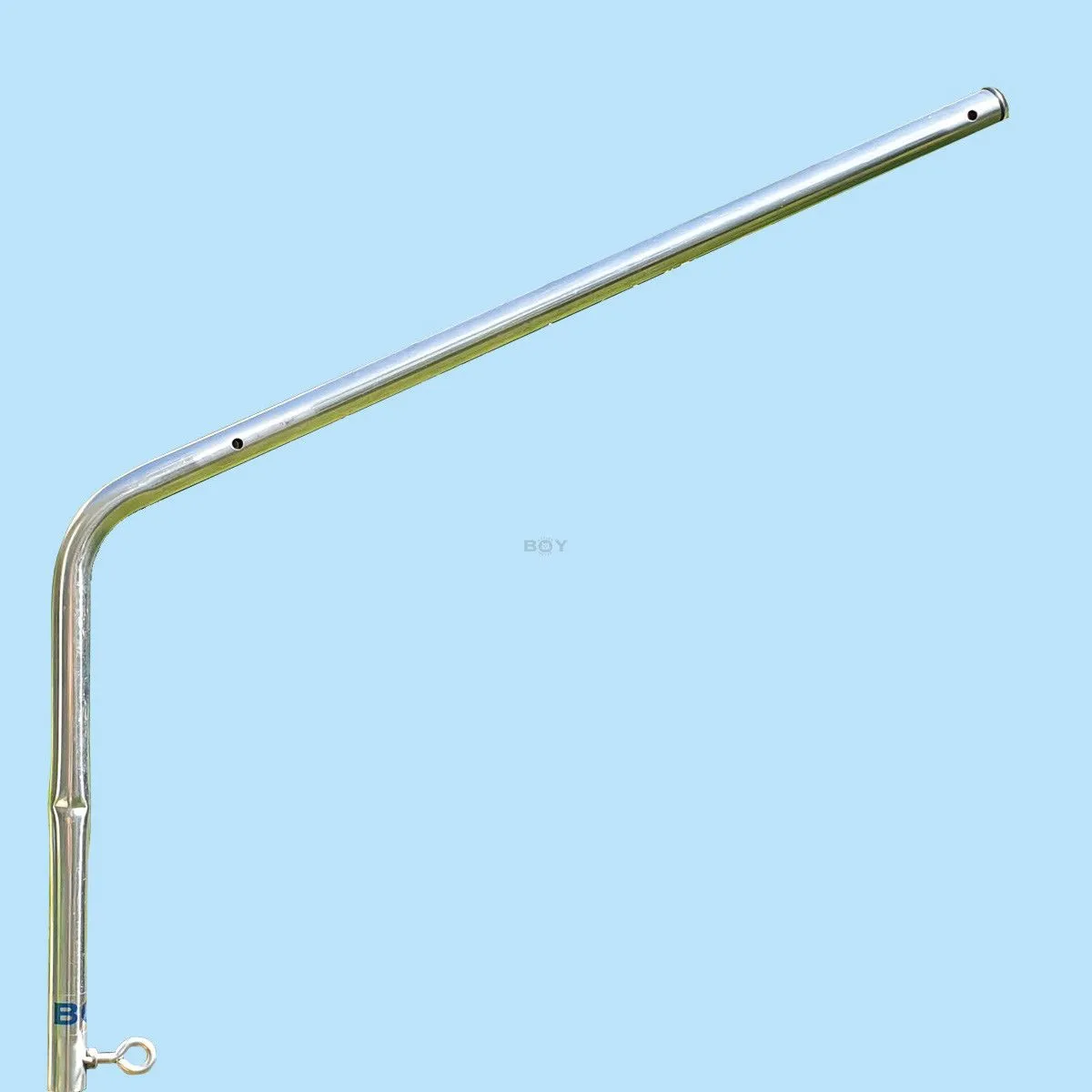 Überkletterschutz aus EDELSTAHL für Teleskopstangen