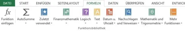 Übersicht wichtiger Excel-Funktionen