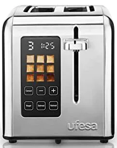 Ufesa Digital Future Toaster Edelstahl