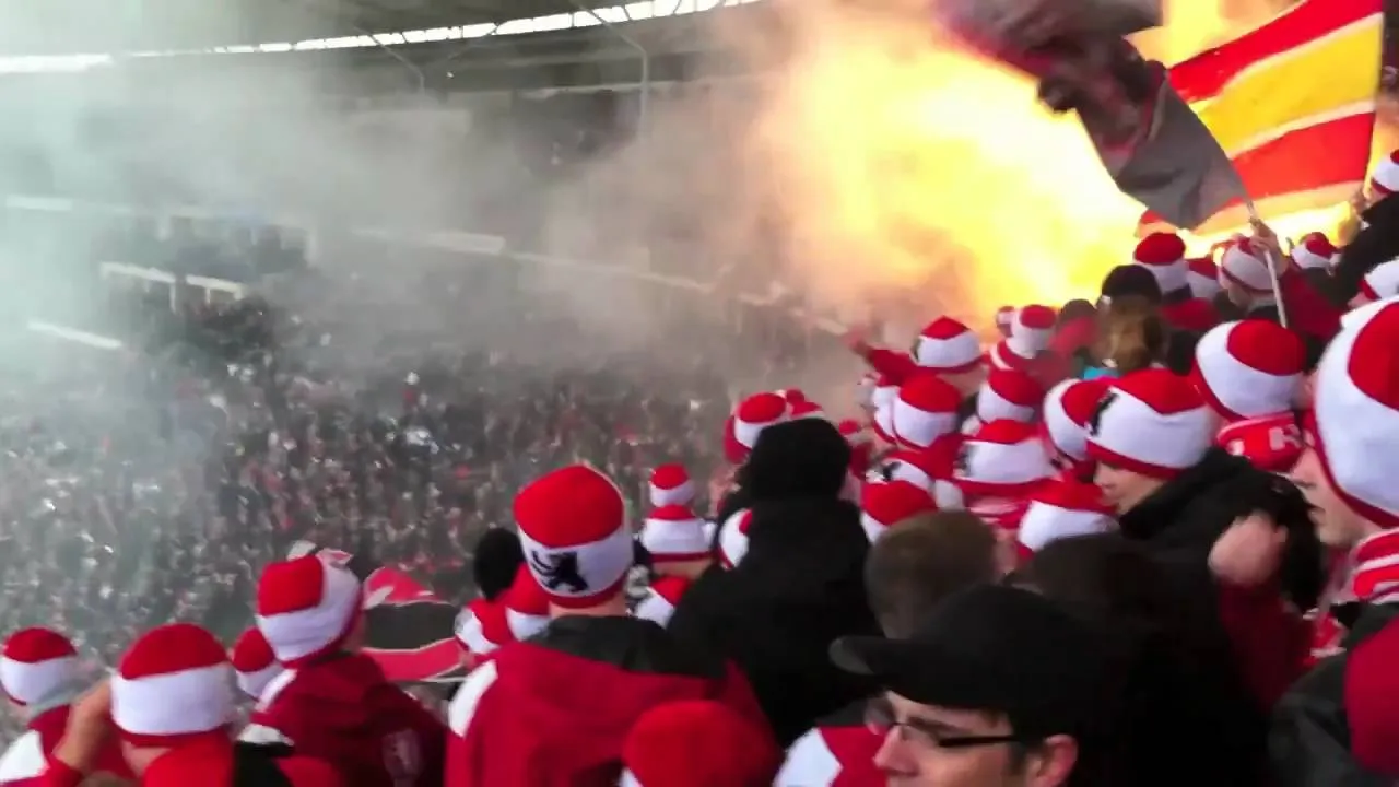Union gegen Hertha Berlin-Derby 05.02.2011