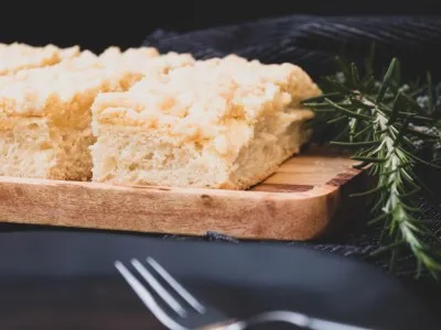 Veganer Streuselkuchen