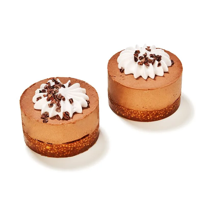 Veganes Schoko-Passionsfrucht Küchlein