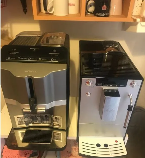 Vergleich der Siemens EQ3 mit der Melitta Solo Kaffeemaschine
