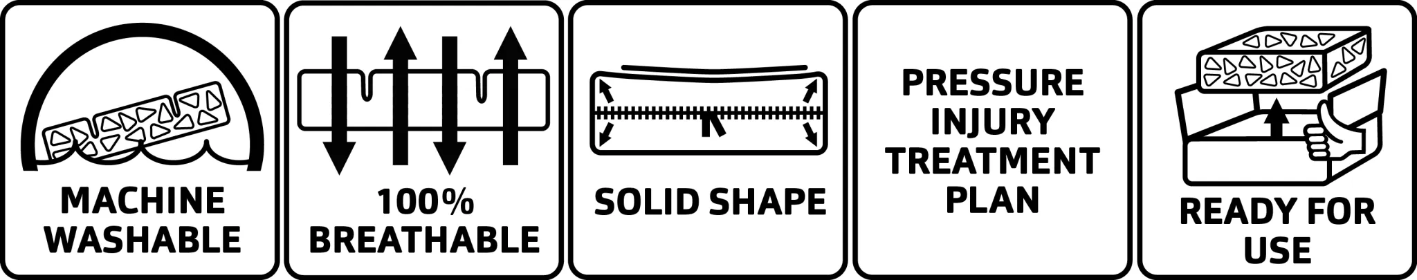 Vicair Active O2 Rollstuhlkissen mit SmartCells Technologie