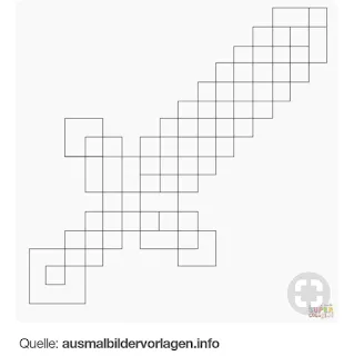 Vorgefertigte Fondant-Quadrate für das Schwertmuster