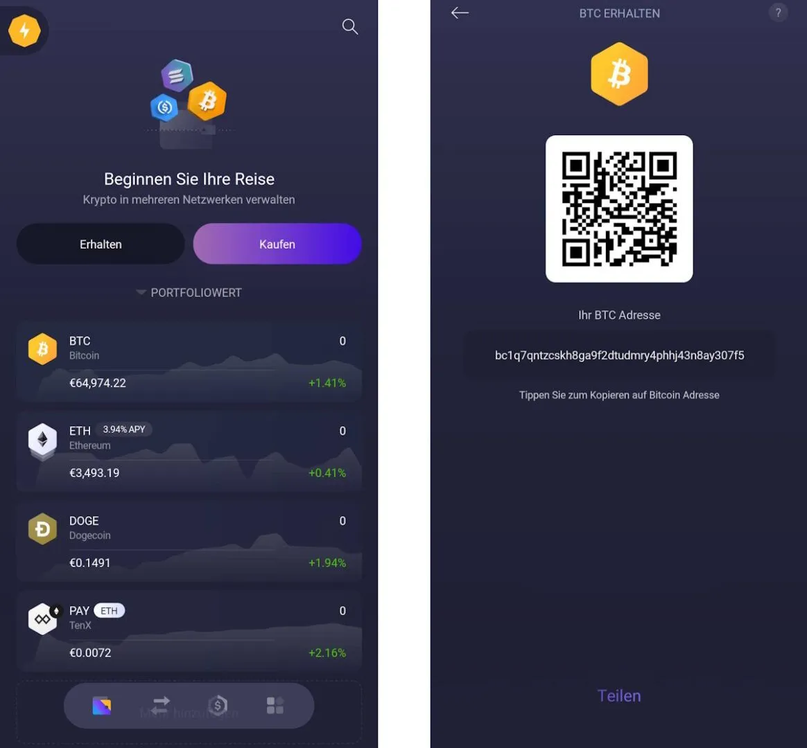 Wallet App Exodus