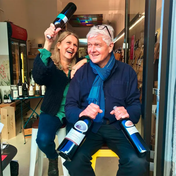 Walter Zimmermann-Hedewig, Mitbegründer von Walter & Benjamin, inmitten seiner Weine