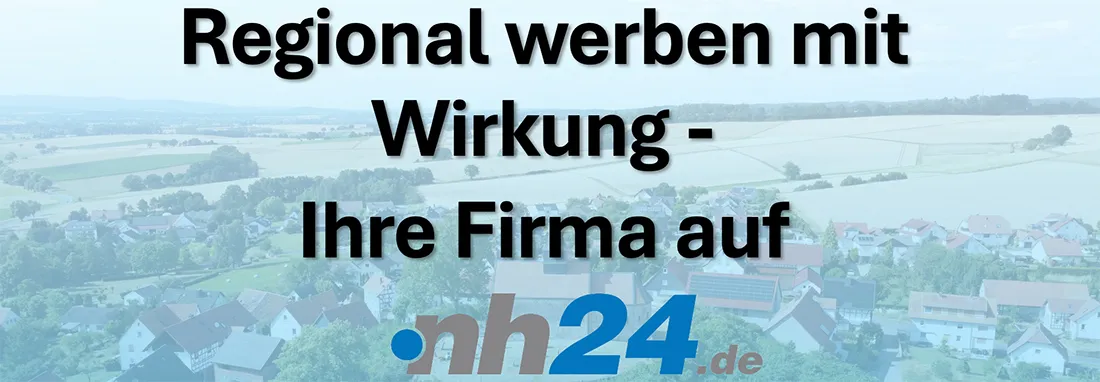 Werbung für nh24.de, ein lokales Nachrichtenportal