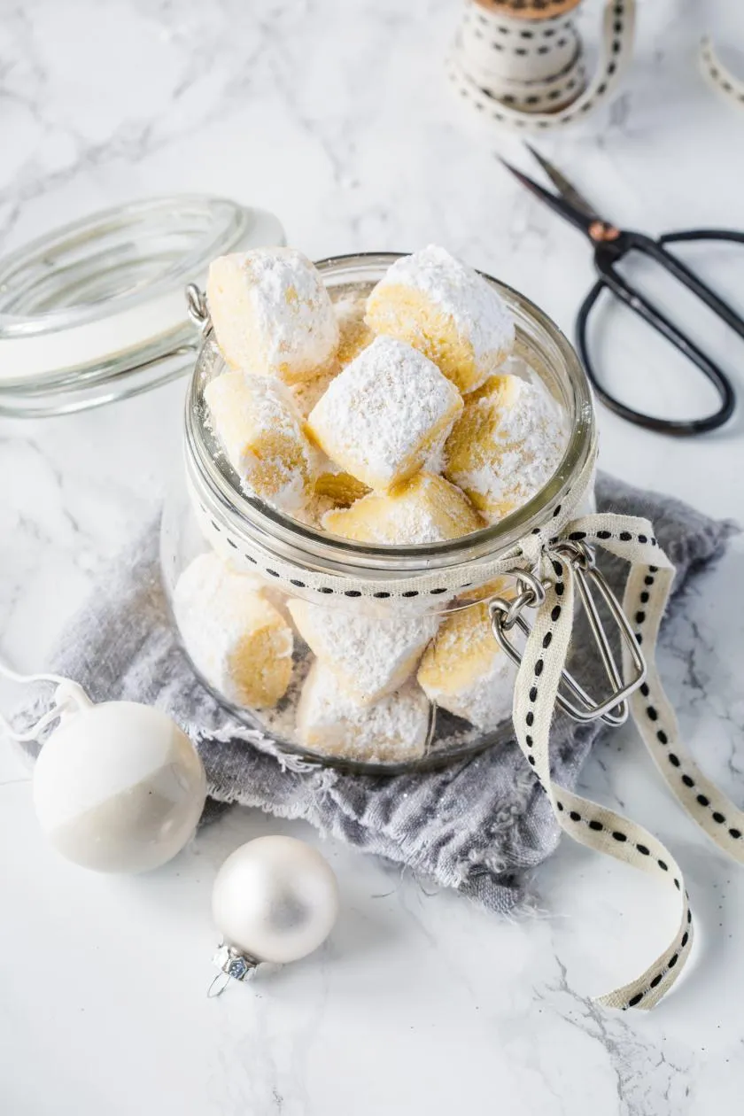 Zarte und mürbe Traumstücke mit feinem Vanillearoma