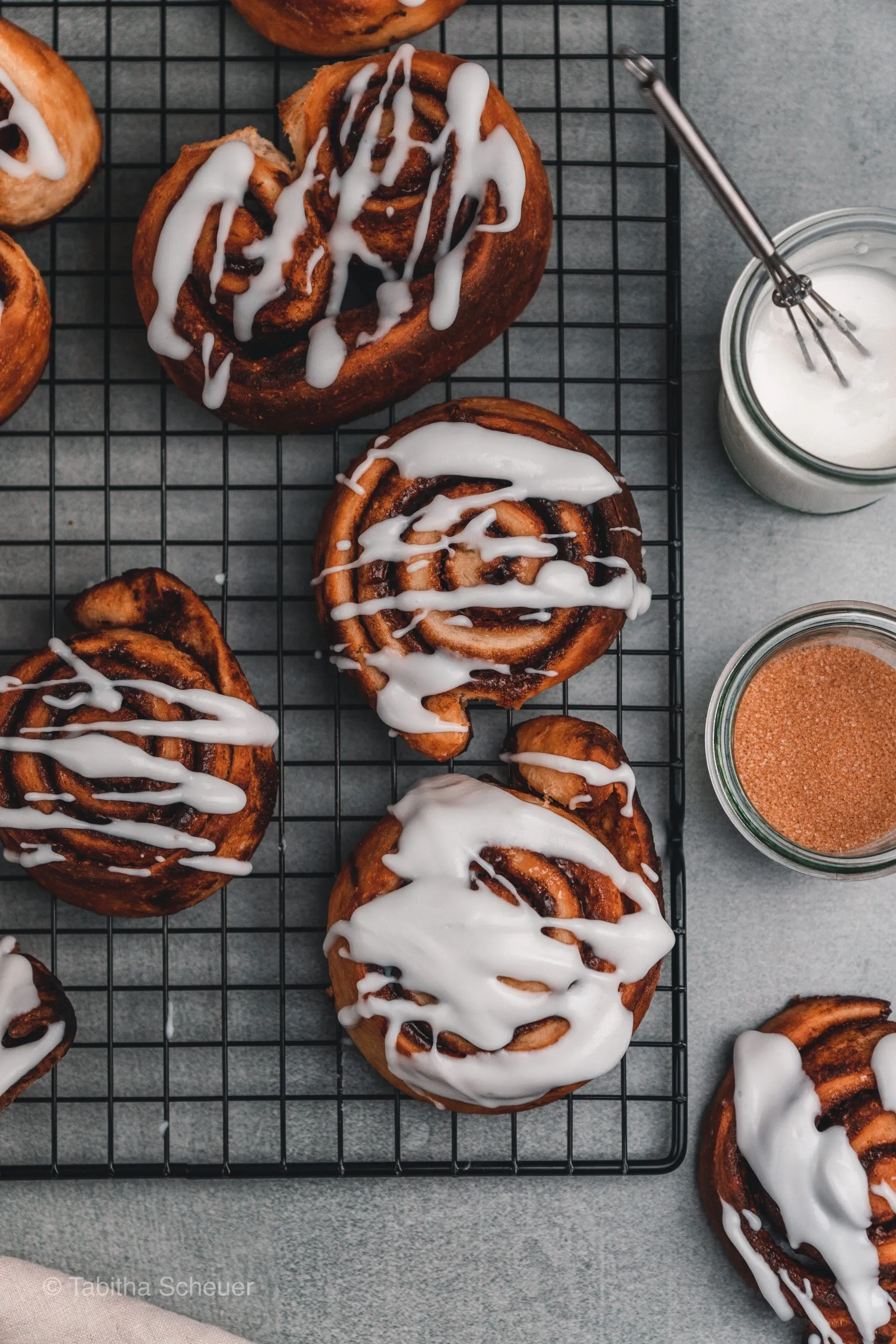 Zimtschnecken - Wie du sie richtig fotografierst