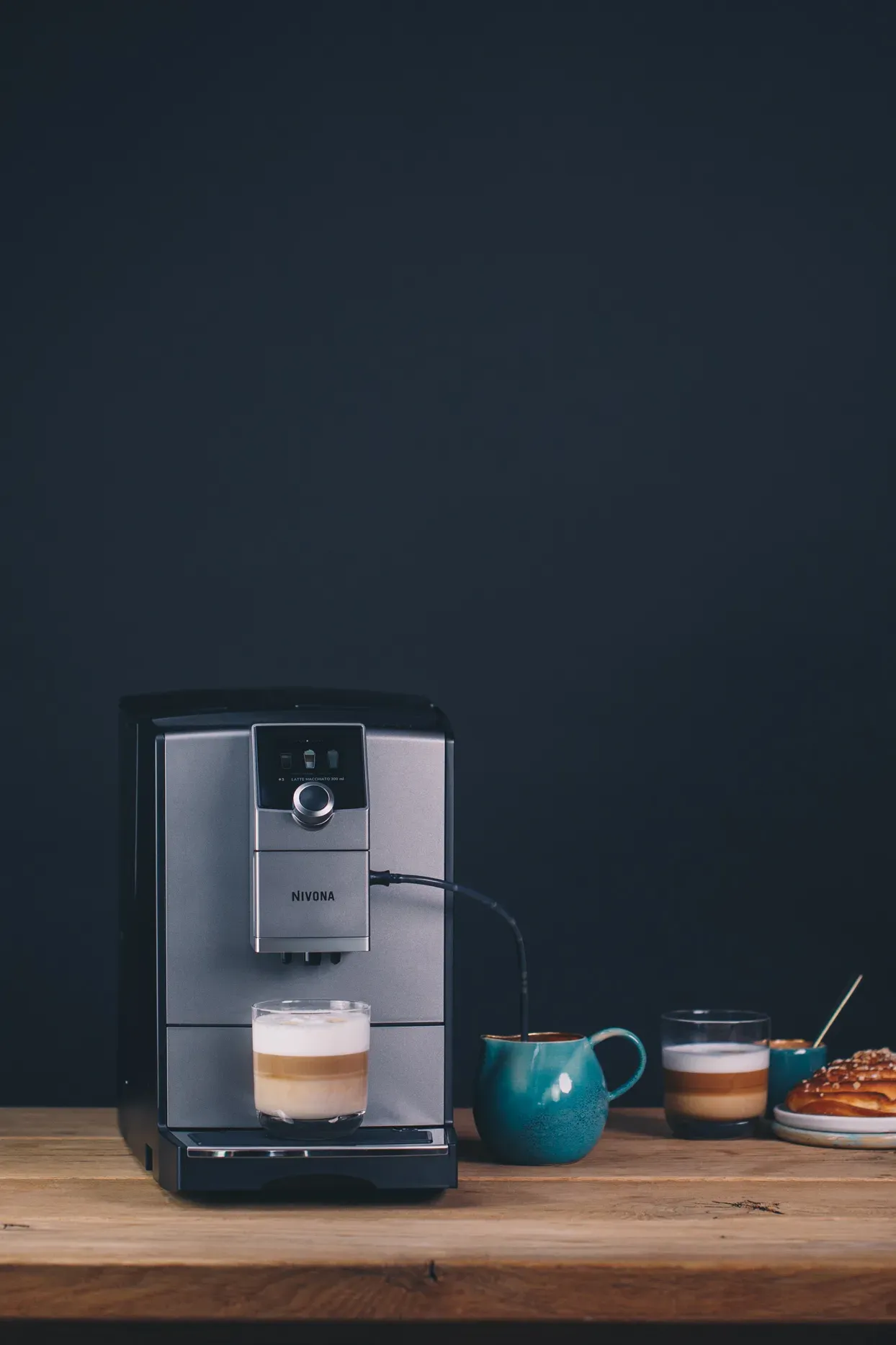 Zubereitung von Milchkaffee-Spezialitäten auf Knopfdruck