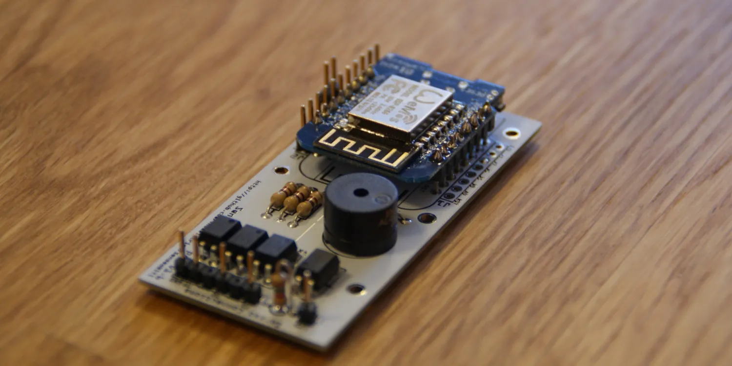 Zusammengesetzte SenseoWifi Platine Version 1.6