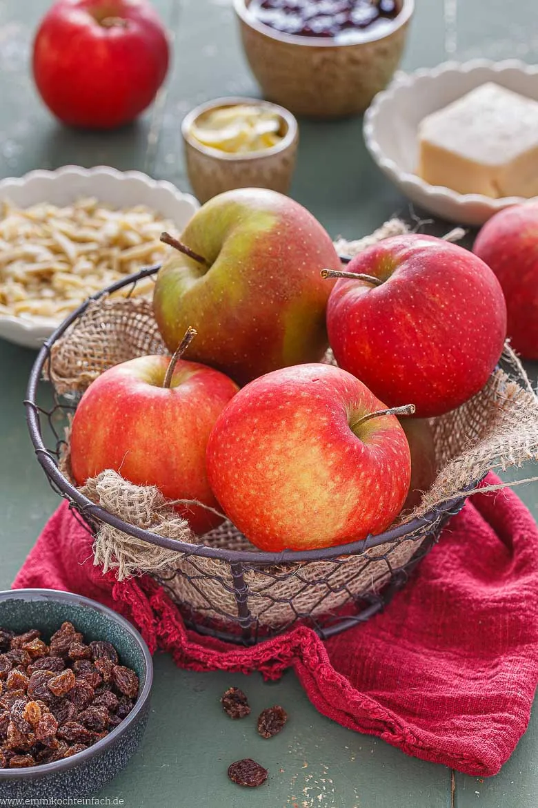 Zutaten für Bratapfel