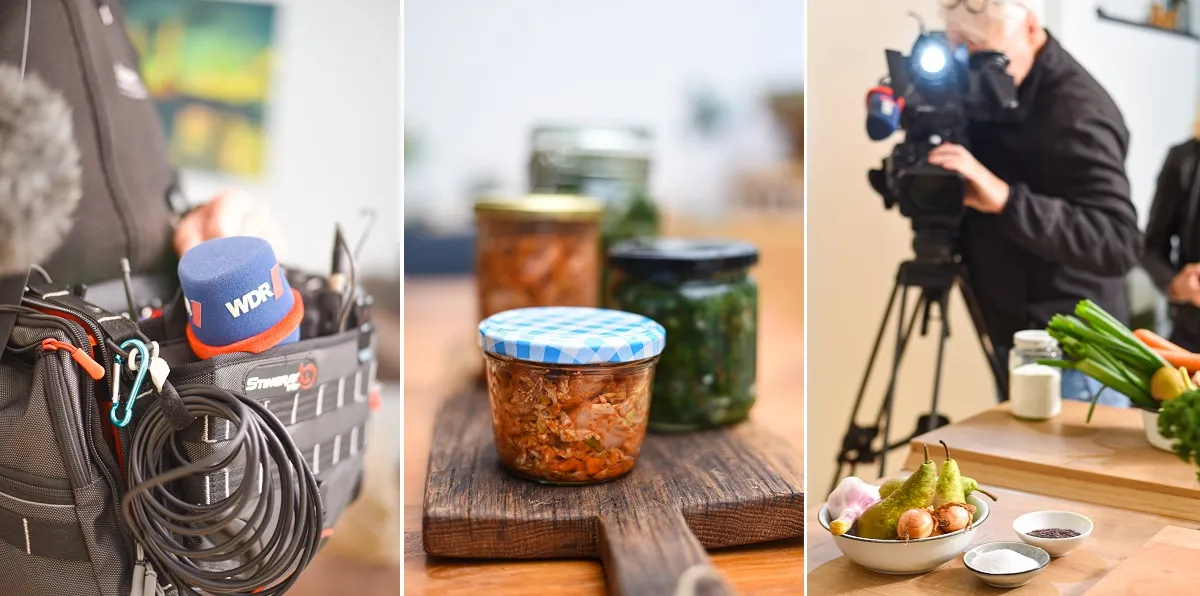 Zutaten für die Fermentation von Gemüse