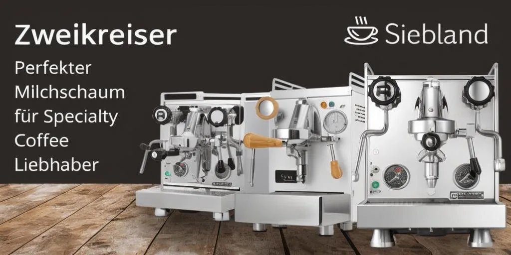 Zweikreiser Siebträgermaschine