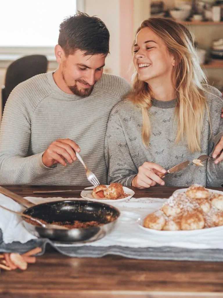 Zwetschkenknödel aus dem Buch Hellopippa Einfach Backen